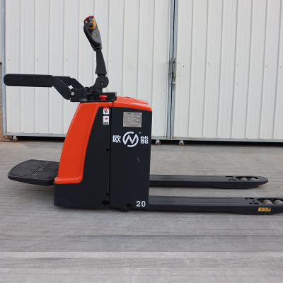 Apilador eléctrico de paletas de 2 a 5 toneladas Color naranja con certificación SGS