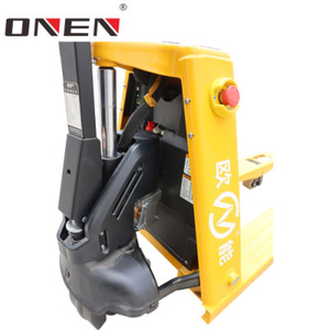 Apilador eléctrico manual de carretilla elevadora hidráulica de 2000-3000 kg duradero con mejores ventas