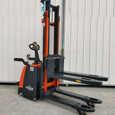 500 mm eléctrico jiangmen 2500 mm de altura batería montacargas apilador cdd-dq