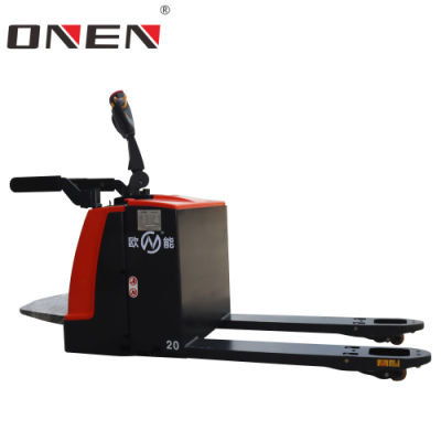Venta al por mayor Asequible 2000 kg Stand-on Industrial Powered Pallet Electric Diesel Forklift