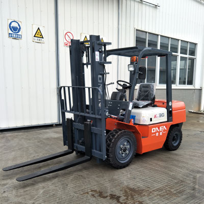 Accesorios inclinados de horquilla Onen China Carretilla elevadora diesel Forlift de 3,5 toneladas para la venta de camiones