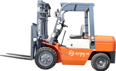 6/12 Deg Onen 3000~5000mm Carretilla elevadora diesel pesada con contrapeso en las cuatro ruedas con precio de fábrica